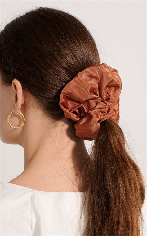 designer hair scrunchies